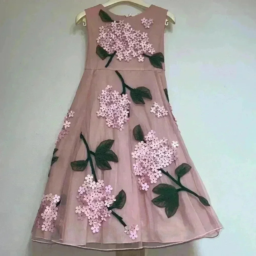 Lesy Beaded Flower Dress